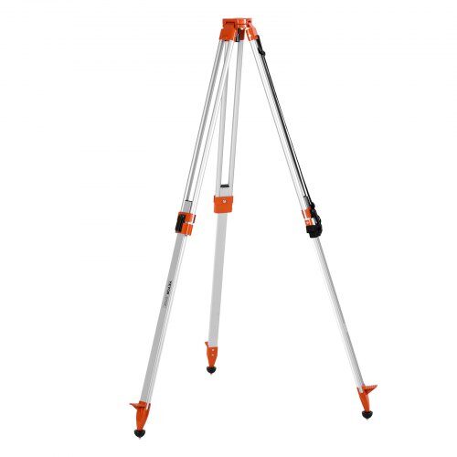 Trebensstativ, 420x1665 mm, Orange, Aluminium, justerbar Trebensstativ, 420x1665 mm, Orange, Aluminium, justerbar