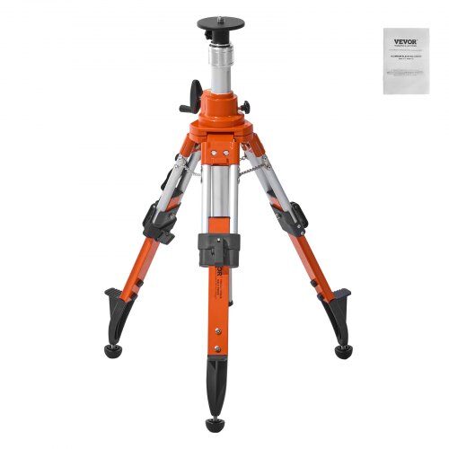 Laser-nivåstativ, 69x172 cm, Orange, Aluminium, Justerbar