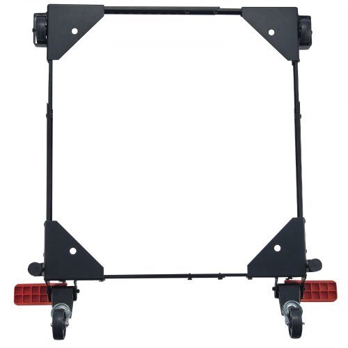 Mobil bas, justerbar, 30.4x30.4x91.4 cm, kraftig stål