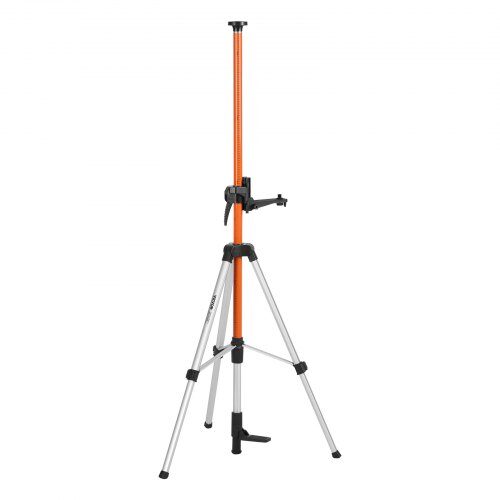 Laser-nivellerstativ, 1040x3400 mm, höjdjusterbar, aluminium, svart Laser-nivellerstativ, 1040x3400 mm, höjdjusterbar, aluminium, svart