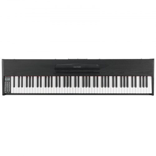Digitalpiano, 88 fullt vägda tangenter, 131,7x32x78,5 cm, svart & vit, elektrisk