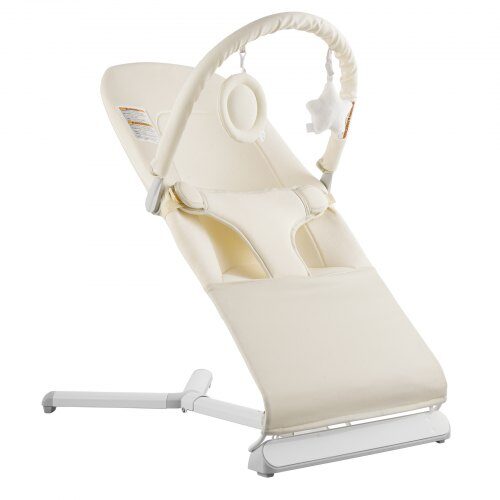 Babyskråstol, 68.5x41x60 cm, Beige, Sammenklappelig