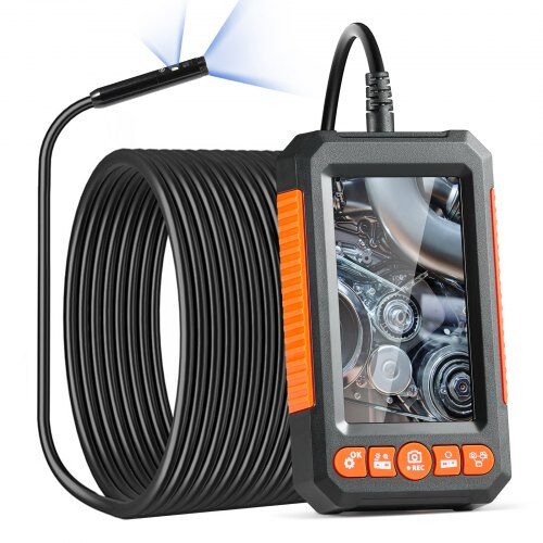 Endoskopkamera, Dubbelobjektiv Borescope, 1499,6x10,9 cm