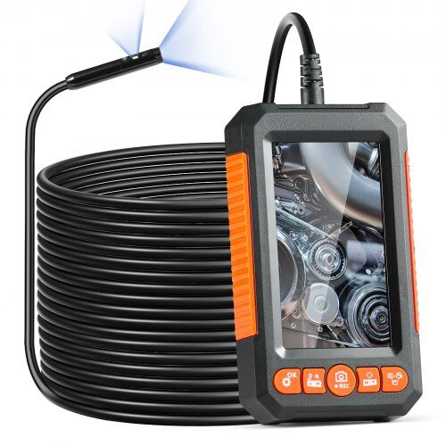 Endoskopkamera, Dubbelobjektiv Borescope, 1499,6x10,9 cm