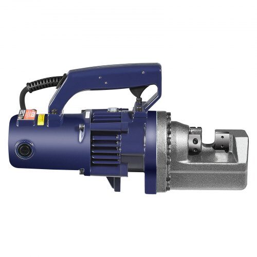 Elektrisk hydraulisk armeringsjernskærer, 42x12.5x23 cm, sort blå, stål