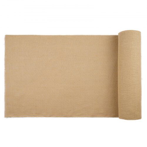 Juuttikangasrulla, 1016x2286 cm, luonnollinen, juuttimateriaali Juuttikangasrulla, 1016x2286 cm, luonnollinen, juuttimateriaali