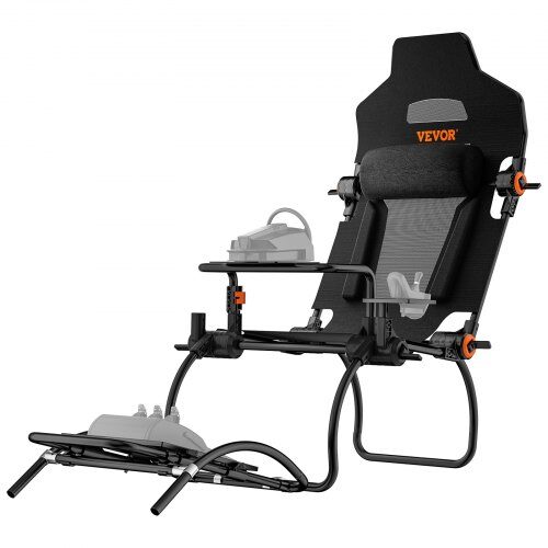 Racing Wheel Stativ, 180x84x95 cm, Justerbar, Stål, Fällbar