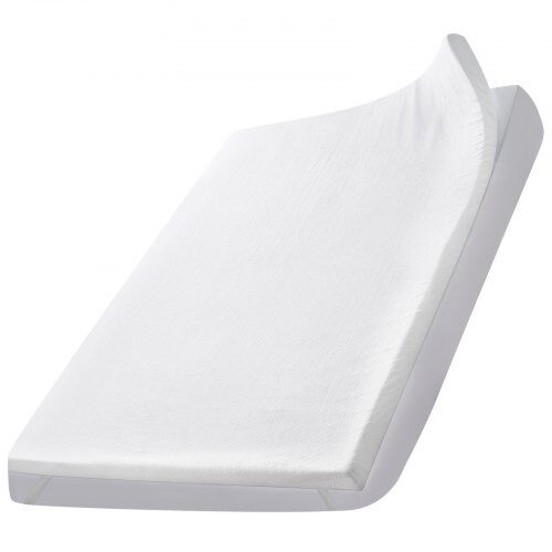Madrasskydd, Queen Size, 152.4x203.2x7.6 cm, Blå, Memory Foam
