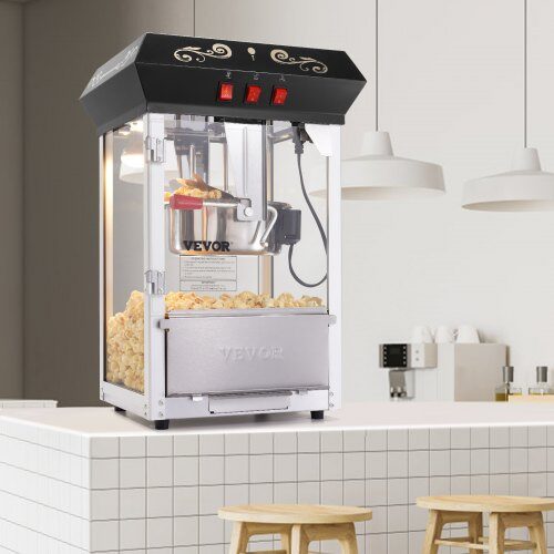 Popcornmaskine, 39x34.5x61 cm, sort