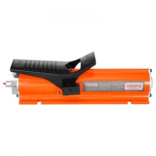 Luft-hydraulisk pumpe, 45.5x16.5x14.5 cm, orange, metalkabinet