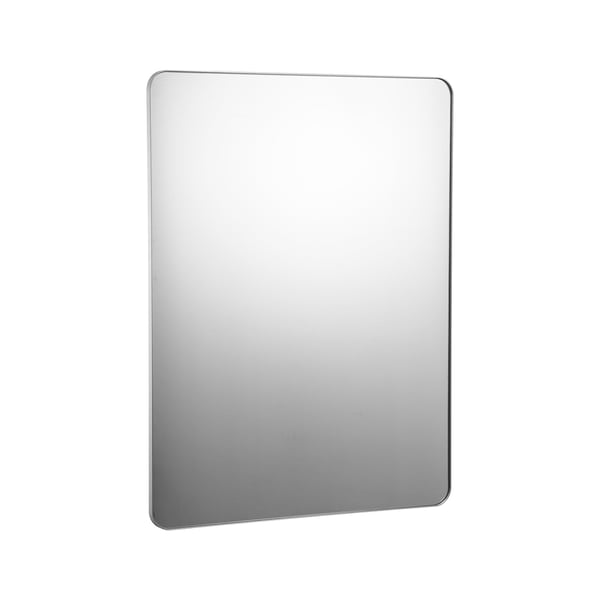 Väggmonterad sminkspegel, 122x91,6x2,5 cm, aluminium, reptålig Väggmonterad sminkspegel, 122x91,6x2,5 cm, aluminium, reptålig