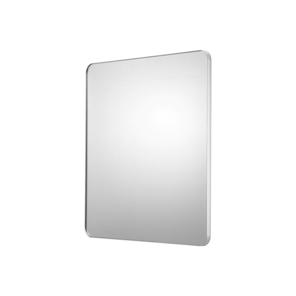 Väggmonterad sminkspegel, 91,5x91,5x2,5 cm, aluminium, reptålig