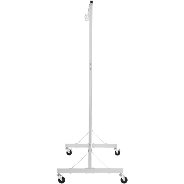 Maleri tørrestativ, 148x70x153,5 cm, Hvid, Stål