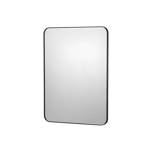 Väggmonterad sminkspegel, 55,8x76,1x2,5 cm, aluminium, reptålig