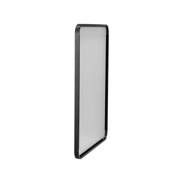 Väggmonterad sminkspegel, 55,8x76,1x2,5 cm, aluminium, reptålig