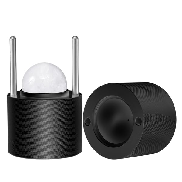 Isbollpresskit, 6 cm, Svart, Aluminium