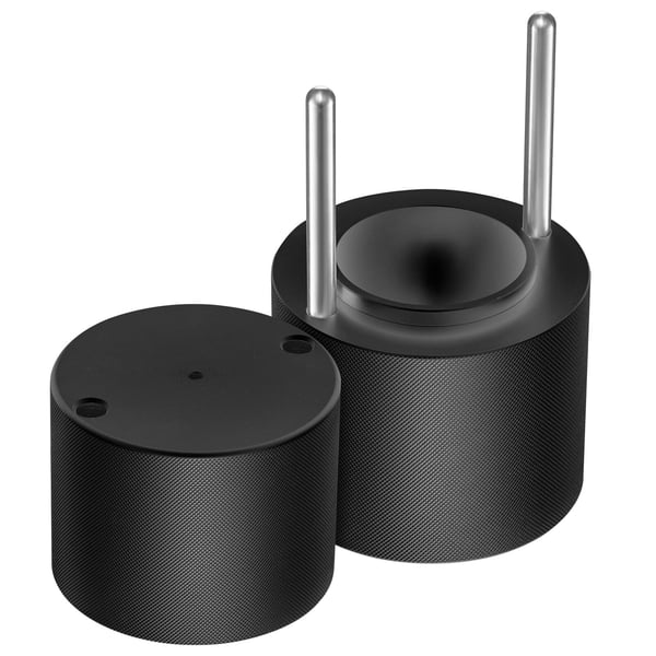 Isbollpresskit, 6 cm, Svart, Aluminium