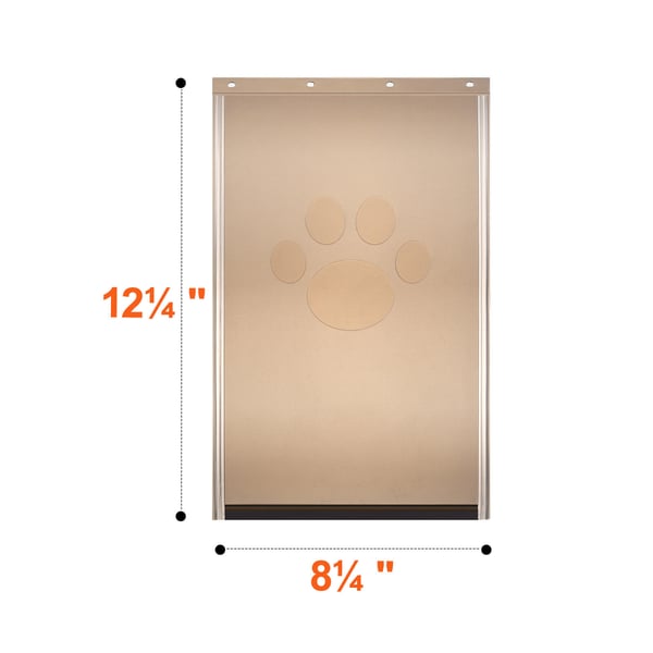 Lemmikkioven vaihtoläppä, 20,9x31,1 cm, PVC, Säänkestävä