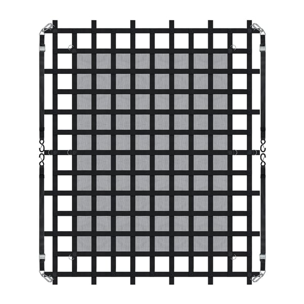 Lastnet, 244x206 cm, Kraftig, Polyester, Lastbilopbevaring