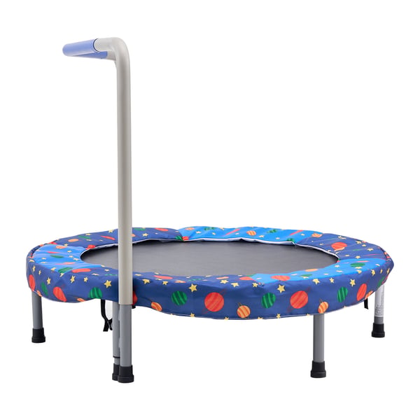 Trampolin, 95,5x75 cm, Blå, Sammenklappelig