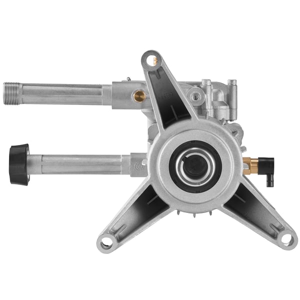 Højtryksrenserpumpe, 22mm aksel vertikal, 214 bar, 9,5 L/min, aluminium