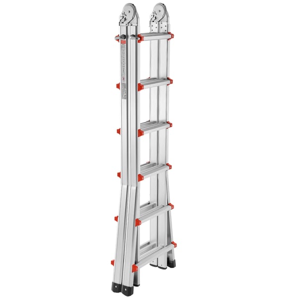 Teleskooppitikkaat, 565x200x1765 mm, alumiini, monitoiminen