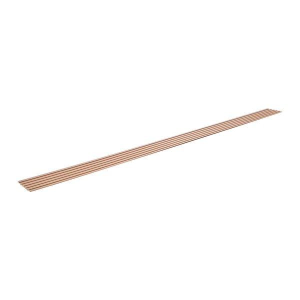 Akustiikkaseinäpaneeli, 8 kappaletta, 245x16.6x0.9 cm, saarni, puu, melunvaimennus
