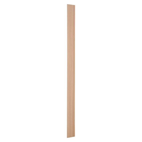 Akustiikkaseinäpaneeli, 8 kappaletta, 245x16.6x0.9 cm, saarni, puu, melunvaimennus