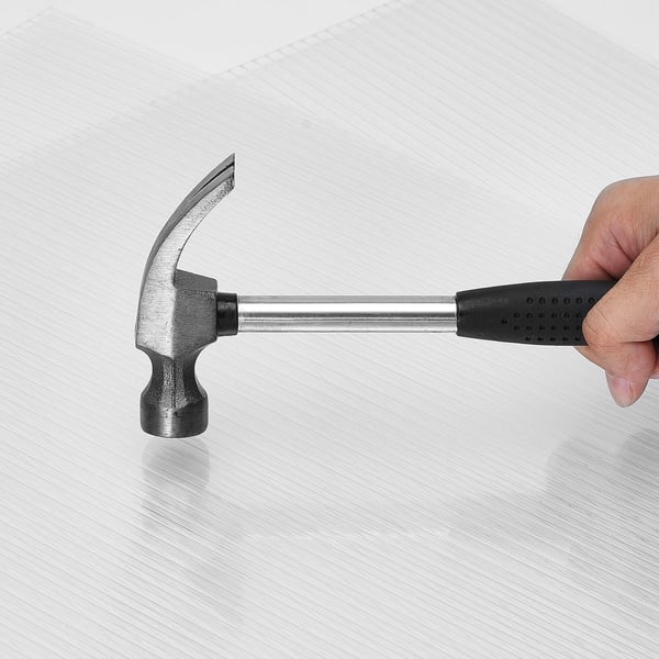 Drivhuspaneler, Polycarbonat, 121x60,5x0,6 cm, Klar, Tagdækning