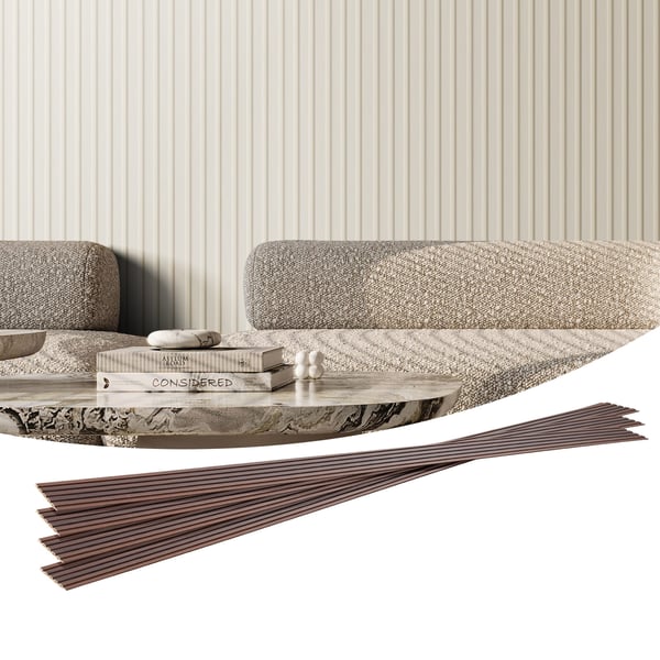 Akustiset seinäpaneelit, 8 kappaletta, 245x16,6x0,9 cm, valkoinen, WPC-materiaali