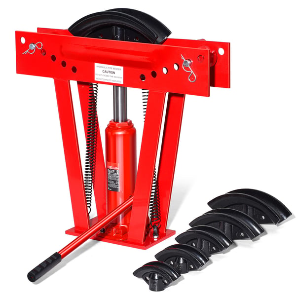 Hydraulinen putkentaivutin, 610x160x550 mm, säädettävä, teräs