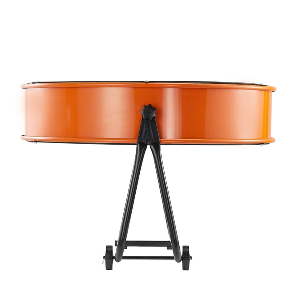 Industriell golvfläkt, 78x71x32 cm, justerbar lutning, robust