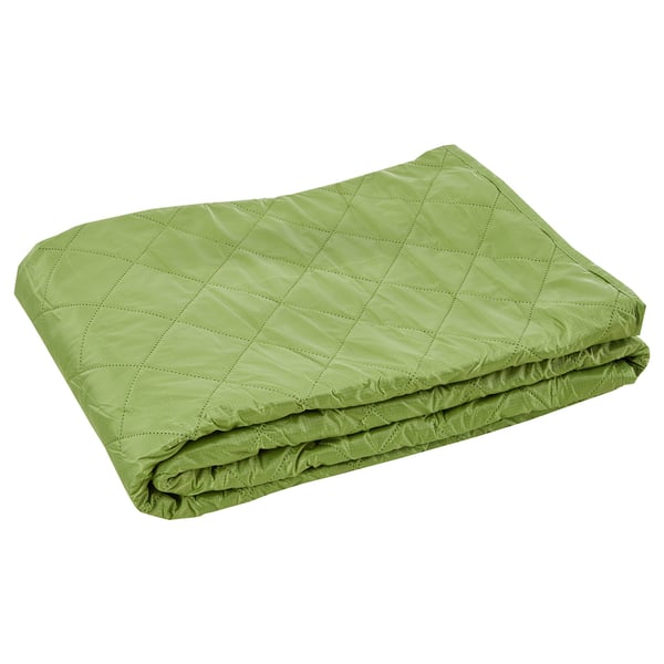 Camping Tæppe, 208x140 cm, Armygrøn, Fleece, Vandtæt, Udendørs
