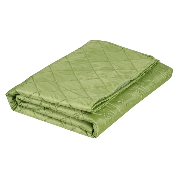 Camping Tæppe, 208x140 cm, Armygrøn, Fleece, Vandtæt, Udendørs