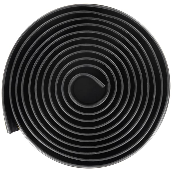 Autotallin oven kynnyksen tiivistenauha, 609.6x8.9x1.3 cm, musta, PVC