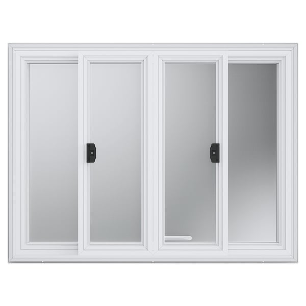 Concessionsvindue, 122x91.5 cm, aluminiumlegering, madvogn servicevindue