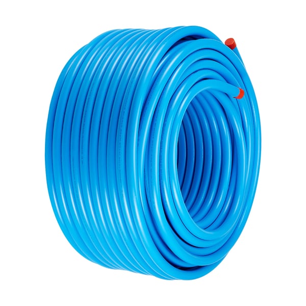 Luftkompressor slangesæt, 91.4 m x 1.9 cm, blå, HDPE-aluminium