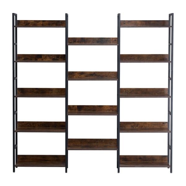 Bogreol, 176x30x176 cm, Metal, Opbevaring