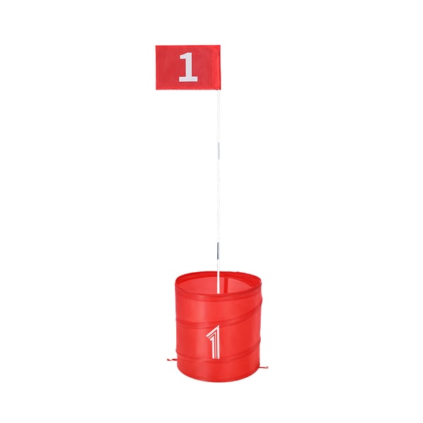 Golf Chipping Spelset, 3 hål, 30x31 cm, Portabel utomhus