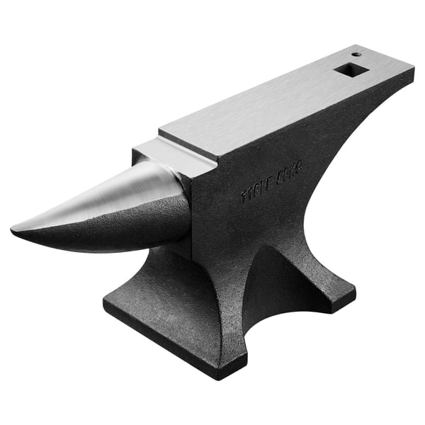 Ambolt, Enkelt horn støbestål, 57,2x9,8 cm, Værktøj til metalbearbejdning