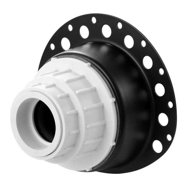Kylpyammeen viemärisarja, 178x158x102 mm, musta & valkoinen, PVC