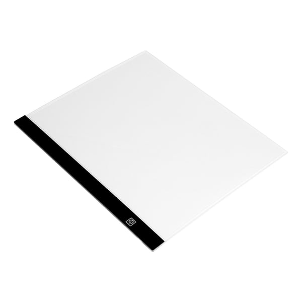 Lysplade, B4 LED ultratynd bærbar, 40,2x30,8 cm, sort