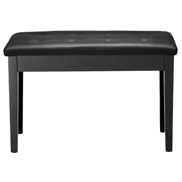 Pianopall, 75x35,5x49 cm, Förvaring, Stoppad sits, Trä
