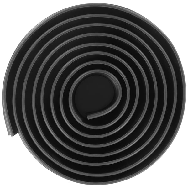 Autotallin oven kynnyksen tiivistenauha, 366x8.9x1.3 cm, musta, PVC