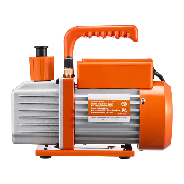 Vakuumpump och manometer-set, 27.5x12x22.5 cm, HVAC, förvaring