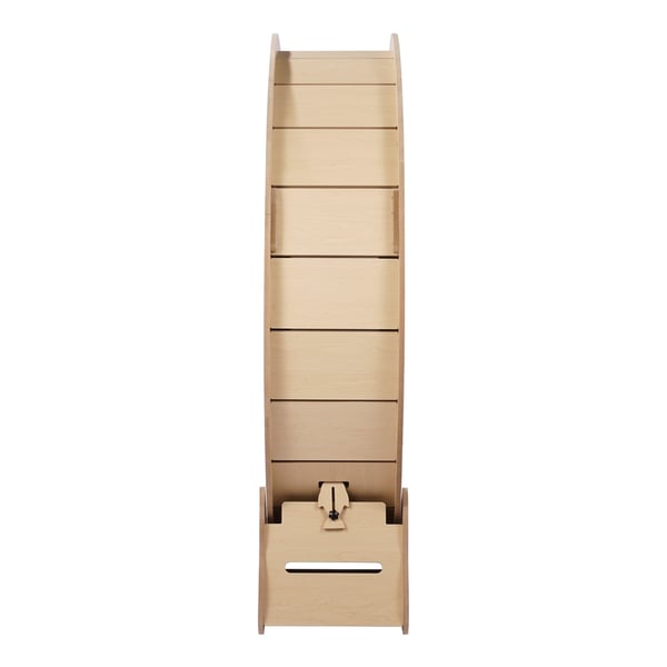 Katte motionshjul, 132x33,8x141,5 cm, Træ