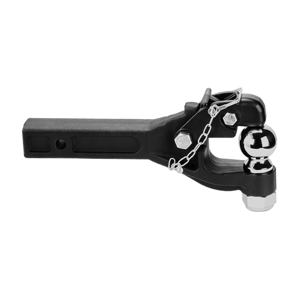 Pintle-krog, 40x7.5x17.5 cm, Sort, Stål