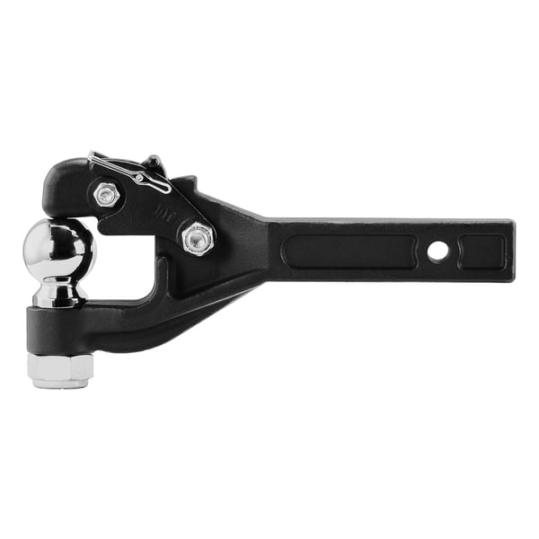 Pintle-krog, 40x7.5x17.5 cm, Sort, Stål