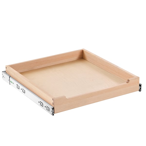 Skabsorganisator, Udtræksskuffe med soft close 50,8x53,3 cm, Træ