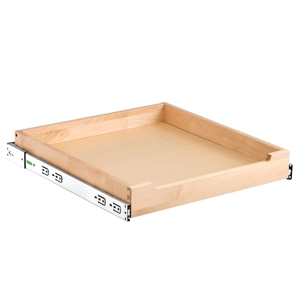 Skabsorganisator, Udtræksskuffe med soft close 50,8x53,3 cm, Træ